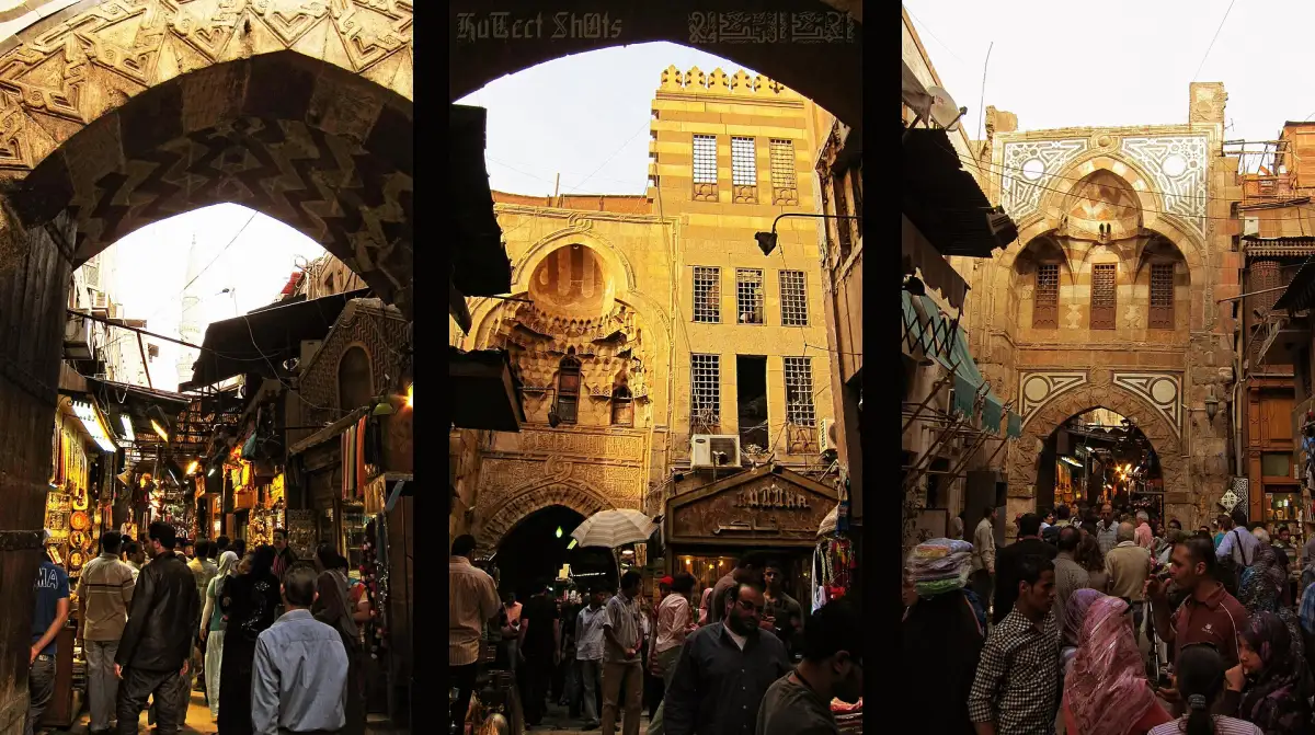 شارع خان الخليلي في القاهرة الإسلامية