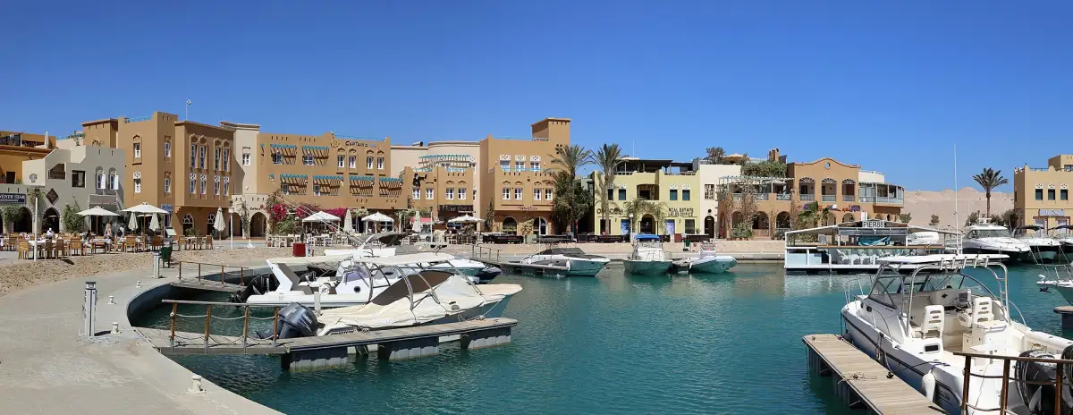 بانوراما مارينا أبو تيج في الجونة
